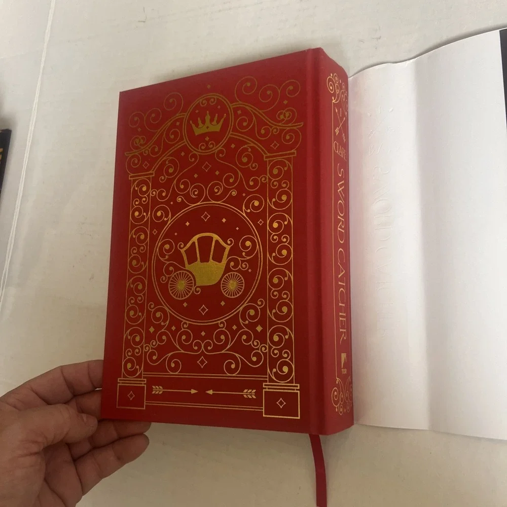Cassandra Clare Sword Catcher SIGNED‎ Fairyloot Edition 2023 HCDJ Sprayed Edges